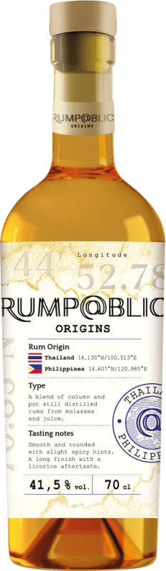 53,95 € Бесплатная доставка | Ром Illva Saronno Rump@blic Origins Thailand & Philippines Италия 70 cl