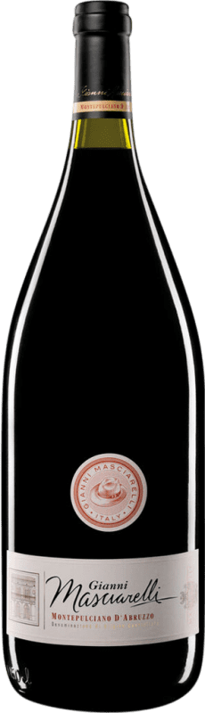 43,95 € Envio grátis | Vinho Tinto Masciarelli D.O.C. Montepulciano d'Abruzzo Abruzzo Itália Garrafa Magnum 1,5 L