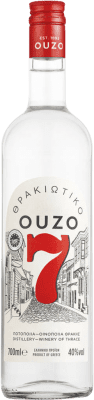 19,95 € Kostenloser Versand | Anislikör Ouzo 7 Thracian Griechenland 70 cl