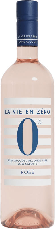 13,95 € Envío gratis | Vino Rosado Producta Vignoble La Vie en Zéro Rosé — Rosado Francia 75 cl Sin Alcohol