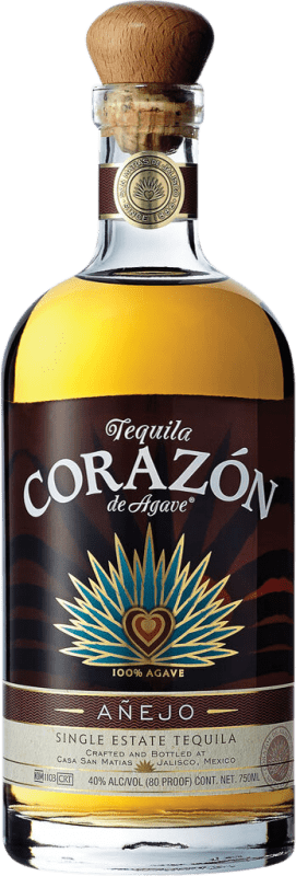 82,95 € 免费送货 | 龙舌兰酒 Casa San Matías Corazón Añejo — 陈年 墨西哥 70 cl