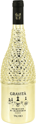 44,95 € 免费送货 | 红葡萄酒 Masseria Tagaro Gravità Gold — 金色版 珍藏 D.O.C. Primitivo di Manduria 普利亚大区 意大利 75 cl