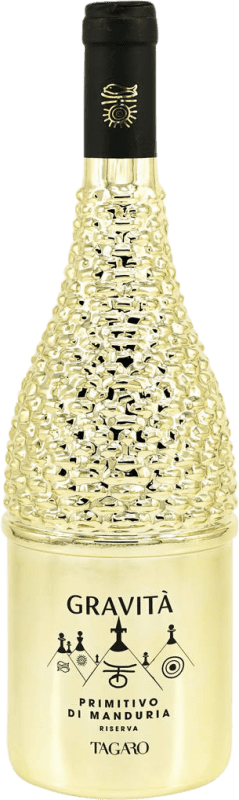 44,95 € 送料無料 | 赤ワイン Masseria Tagaro Gravità Gold — ゴールドエディション レセルバ D.O.C. Primitivo di Manduria プーリア イタリア 75 cl