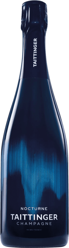 76,95 € Kostenloser Versand | Weißer Sekt Taittinger Nocturne Blue Wave Frankreich 75 cl