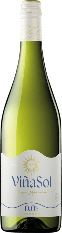7,95 € Spedizione Gratuita | Vino Bianco Torres Viña Sol Spagna 75 cl Senza Alcol