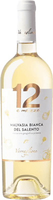 13,95 € Envío gratis | Vino Blanco Varvaglione 12 e Mezzo I.G.T. Salento Puglia Italia Malvasía 75 cl