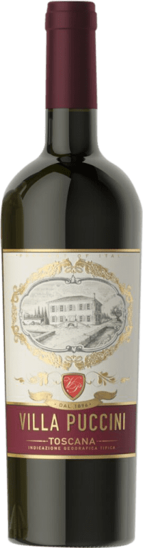 9,95 € Free Shipping | Red Wine Villa Puccini I.G.T. Toscana Tuscany Italy 75 cl