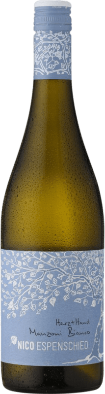 15,95 € Envio grátis | Vinho Branco Nico Espenschied Herz + Hand Alemanha Manzoni 75 cl