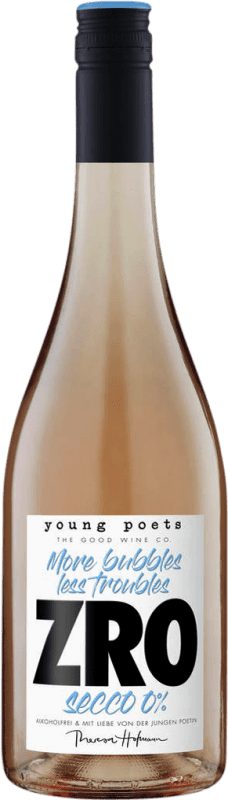 12,95 € 免费送货 | 白葡萄酒 Young Poets More Bubbles less Troubles ZRO Seco — 干型 德国 75 cl 不含酒精