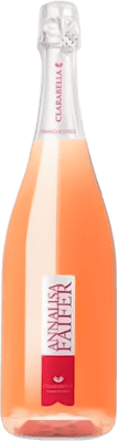 38,95 € 免费送货 | 桃红起泡酒 Cascina Clarabella Annalisa Faifer D.O.C.G. Franciacorta 伦巴第 意大利 Pinot Noir — 黑皮诺, Chardonnay — 莎当妮 75 cl