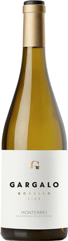 18,95 € Kostenloser Versand | Weißwein Gargalo D.O. Monterrei Galizien Spanien Godello 75 cl
