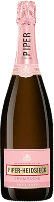 61,95 € Free Shipping | Rosé Sparkling Wine Piper-Heidsieck Brut Rosé A.O.C. Champagne Champagne France Pinot Noir, Chardonnay, Pinot Meunier 75 cl