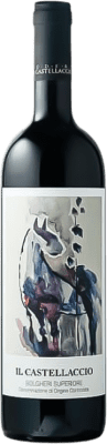 89,95 € 免费送货 | 红葡萄酒 Podere Il Castellaccio 特级 D.O.C. Bolgheri 托斯卡纳 意大利 Cabernet Franc — 品丽珠, Pugnitello — 普尼泰洛 75 cl