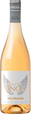 7,95 € Envio grátis | Vinho Laranja Jeff Carrel Villa des Anges A.O.C. França França Pinot Cinzento, Moscatel 75 cl
