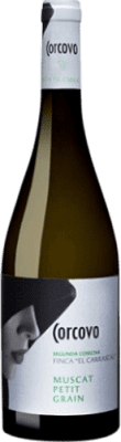 8,95 € Envio grátis | Vinho Branco Megía Corcovo I.G.P. Vino de la Tierra de Castilla Castela-Mancha Espanha Moscatel 75 cl
