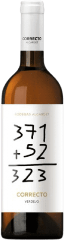6,95 € Kostenloser Versand | Weißwein Alcardet Correcto I.G.P. Vino de la Tierra de Castilla Kastilien-La Mancha Spanien Verdejo 75 cl