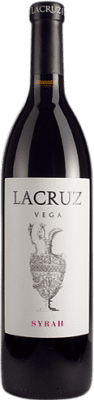 8,95 € Spedizione Gratuita | Vino Rosso La Cruz Vega I.G.P. Vino de la Tierra de Castilla Castilla-La Mancha Spagna Syrah 75 cl