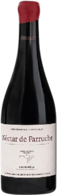 16,95 € Envío gratis | Vino Tinto Corrales Espinosa Néctar de Farruche D.O. Valdepeñas Castilla la Mancha España Tempranillo Botella Medium 50 cl