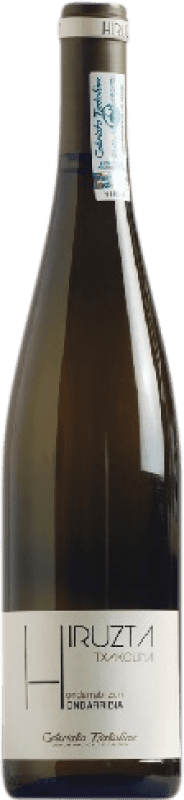 13,95 € Envío gratis | Vino Blanco Hirutza Txakoli D.O. Getariako Txakolina País Vasco España 75 cl