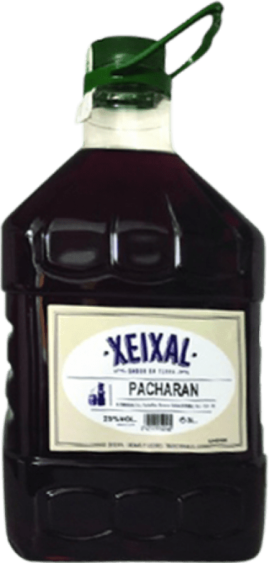 36,95 € Envío gratis | Pacharán Xeixal España Garrafa 3 L