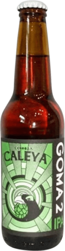 5,95 € Free Shipping | Beer Caleya Goma2 Spain Third-Liter Bottle 33 cl