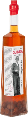 54,95 € Envio grátis | Licores Xosé Llinguariu Espanha Garrafa Medium 50 cl Guindas — Ginja