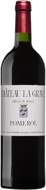 69,95 € Бесплатная доставка | Красное вино Château La Grave à Pomerol Trigant de Boisset A.O.C. Pomerol Бордо Франция Merlot — Мерло, Cabernet Franc — Каберне Фран 75 cl