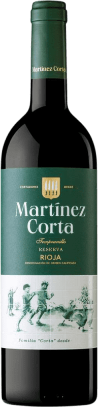 16,95 € Free Shipping | Red Wine Bodegas Martínez Corta Reserve — Aged D.O.Ca. Rioja The Rioja Spain Tempranillo 75 cl