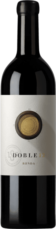 28,95 € Envio grátis | Vinho Tinto Doña Felisa Doble Doce 15 Meses Crianza D.O. Sierras de Málaga Málaga Espanha Merlot, Cabernet Sauvignon 75 cl