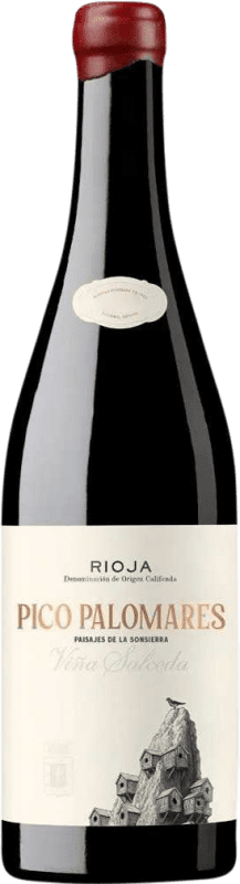 62,95 € Spedizione Gratuita | Vino Rosso Viña Salceda Pico Palomares D.O.Ca. Rioja La Rioja Spagna Tempranillo, Graciano 75 cl