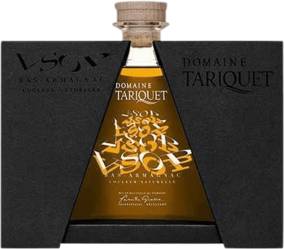 101,95 € 免费送货 | 阿马尼亚克 Domaine du Tariquet Cabosée Oak Cask Finish — 橡木桶熟成 VSOP Very Superior Old Pale — 特优陈年淡色 I.G.P. Bas Armagnac 法国 70 cl
