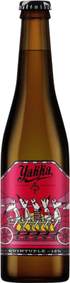 5,95 € 送料無料 | ビール Yakka Quintupel ムルシア地方 スペイン 1/3ボトル 33 cl