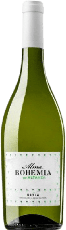 14,95 € Бесплатная доставка | Белое вино Altanza Alma Bohemia молодое D.O.Ca. Rioja Ла-Риоха Испания Garnacha — Гренаш, Malvasia — Мальвасия, Macabeo — Макабео 75 cl