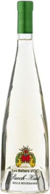 10,95 € Envio grátis | Vinho Branco Château Puech-Haut Les Béliers Jovem Languedoque-Rossilhão França 75 cl