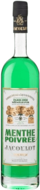 35,95 € 免费送货 | 草本利口酒 Jacoulot Menthe Poivrée 法国 70 cl Peppermint — 薄荷