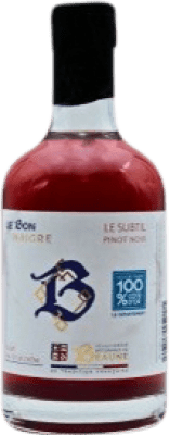 14,95 € Envío gratis | Vinagre Le Bon Le Subtil Francia Pinot Negro Botellín Tercio 35 cl