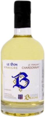 12,95 € Envío gratis | Vinagre Le Bon Le Fringant Francia Chardonnay Botellín Tercio 35 cl