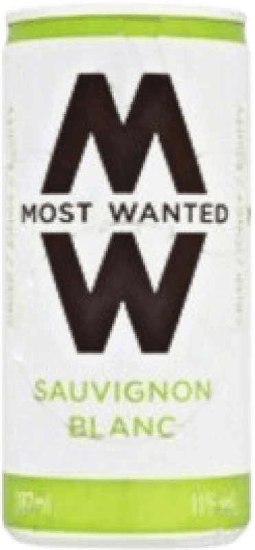 3,95 € Бесплатная доставка | Белое вино Most Wanted молодое Объединенное Королевство Жестяная банка 18 cl