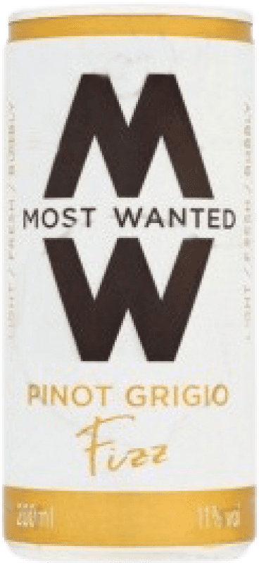 3,95 € Envio grátis | Vinho Branco Most Wanted Fizz Jovem Reino Unido Lata 20 cl