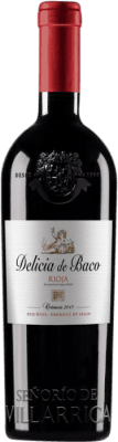 54,95 € 免费送货 | 红葡萄酒 Señorío de Villarrica Delicia de Baco Crianza — 陈酿 D.O.Ca. Rioja 拉里奥哈 西班牙 大瓶 — Magnum 1,5 L