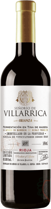 19,95 € 免费送货 | 红葡萄酒 Señorío de Villarrica Crianza — 陈酿 D.O.Ca. Rioja 拉里奥哈 西班牙 大瓶 — Magnum 1,5 L