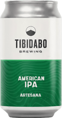 2,95 € 免费送货 | 啤酒 Tibidabo American IPA — India Pale Ale 西班牙 罐 33 cl