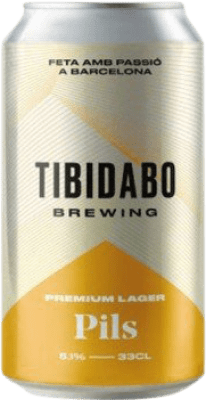 1,95 € Envoi gratuit | Bière Tibidabo Pilsener Espagne Canette 33 cl