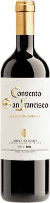 62,95 € 免费送货 | 红葡萄酒 Convento San Francisco 甄选, 特别 D.O. Ribera del Duero 卡斯蒂利亚莱昂 西班牙 75 cl
