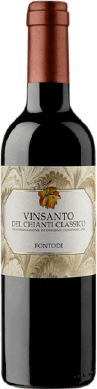 103,95 € 免费送货 | 甜葡萄酒 Fontodi Vinsanto I.G.T. Toscana 托斯卡纳 意大利 Eco — 生态 有机 天然 半瓶装 37 cl