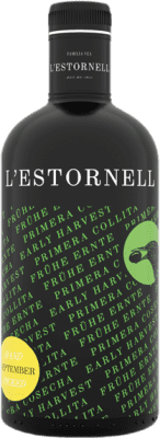 22,95 € Envío gratis | Aceite de Oliva L'Estornell Primera Cosecha, AOVE Virgen Extra España Botella Medium 50 cl