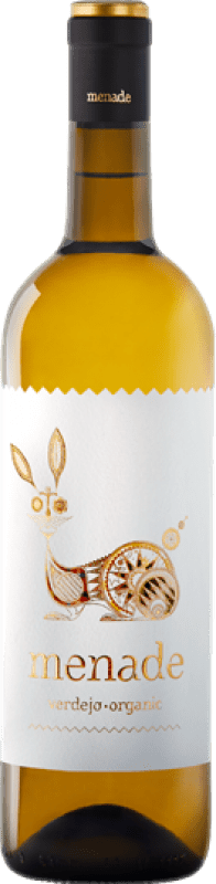 65,95 € Envio grátis | Vinho Branco Menade D.O. Rueda Castela e Leão Espanha Verdejo Eco — Biológico Garrafa Jeroboam-Duplo Magnum 3 L