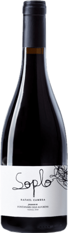 6,95 € Free Shipping | Rosé Wine Rafael Cambra Soplo D.O. Valencia Valencian Community Spain 75 cl
