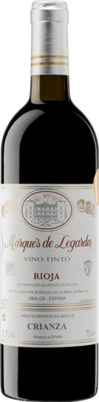 8,95 € 免费送货 | 白葡萄酒 Real Divisa Marqués de Legarda Crianza — 陈酿 D.O.Ca. Rioja 拉里奥哈 西班牙 75 cl