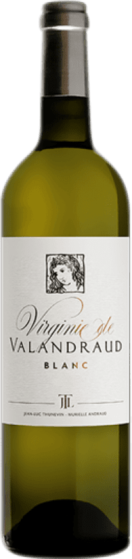 86,95 € Envío gratis | Vino Blanco Jean-Luc Thunevin Virginie de Valandraud A.O.C. Saint-Émilion Burdeos Francia Botella Magnum 1,5 L